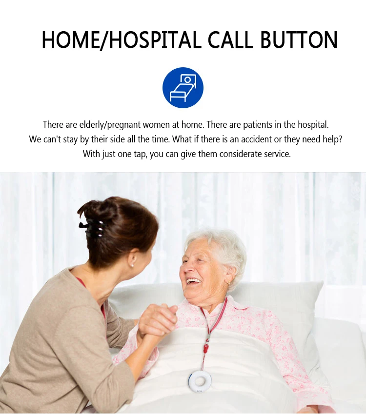 Home SOS button for elderly pregnant women Personal alarm system women safety personal alarm