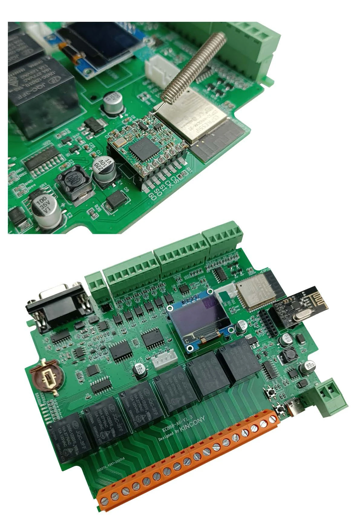 Kincony KC868-A6 ESP32 Relay Board: Smart Wi-Fi/Ethernet Switch for ...