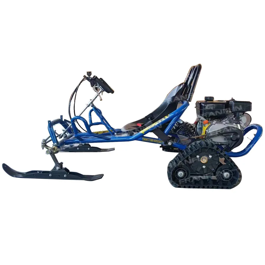 196cc 4 Wheels 4 Stroke Ski Kart - Fun & Thrill Combined