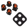 Black & Clear With Orange Symbols JDX3M003WS