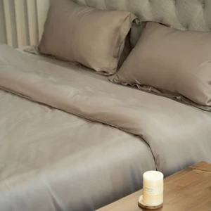 Custom Wholesale Manufacturers Luxury 100% Bamboo Fiber Natural Bamboo Bed Sheets 300TC Cooling Soft Hotel Bedding Set