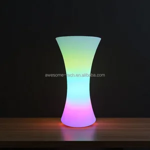 12 Color Change Led Bar Table Party Furniture Rechargeable Waterproof Outdoor Event Nightclub Lighting Cocktail Table