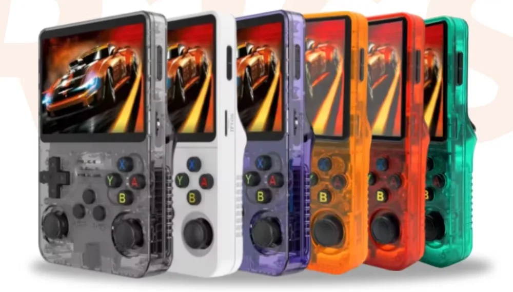 2025 ZTX R36S Retro Handheld Game Console - 3.5-Inch Screen, 64GB