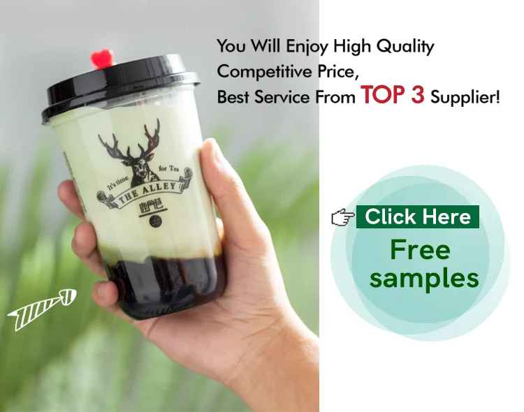 Printing Custom Logo 500 ml PLA U Shape Cup Disposable PET Bubble Tea Cup Plastic Clear Cup