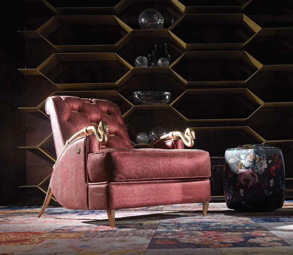 Roberto Cavalli Snake Armchair Armchair VISIONNAIRE (IPE CAVALLI