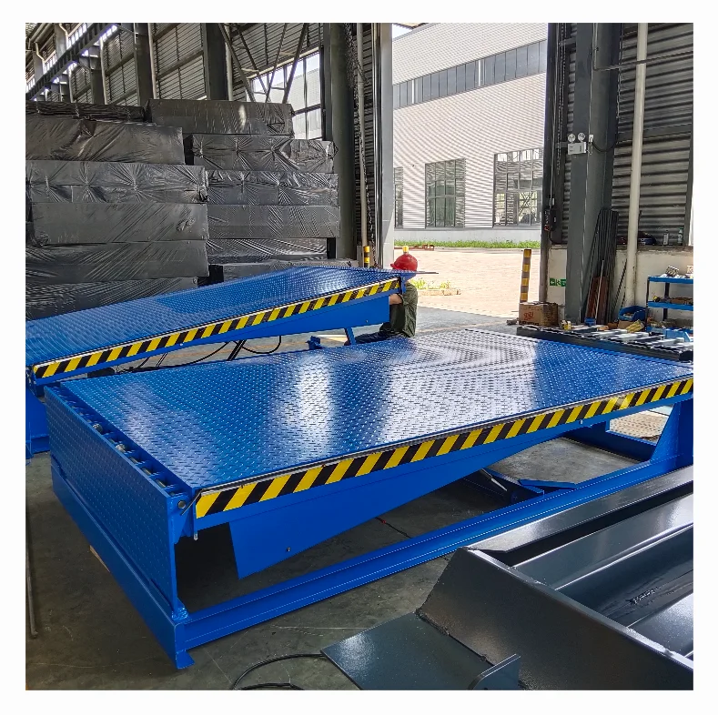 Factory 6-20Ton Dock Leveler Adjustable Hydraulic Dock Ramp Truck Container Loading Lift Platform