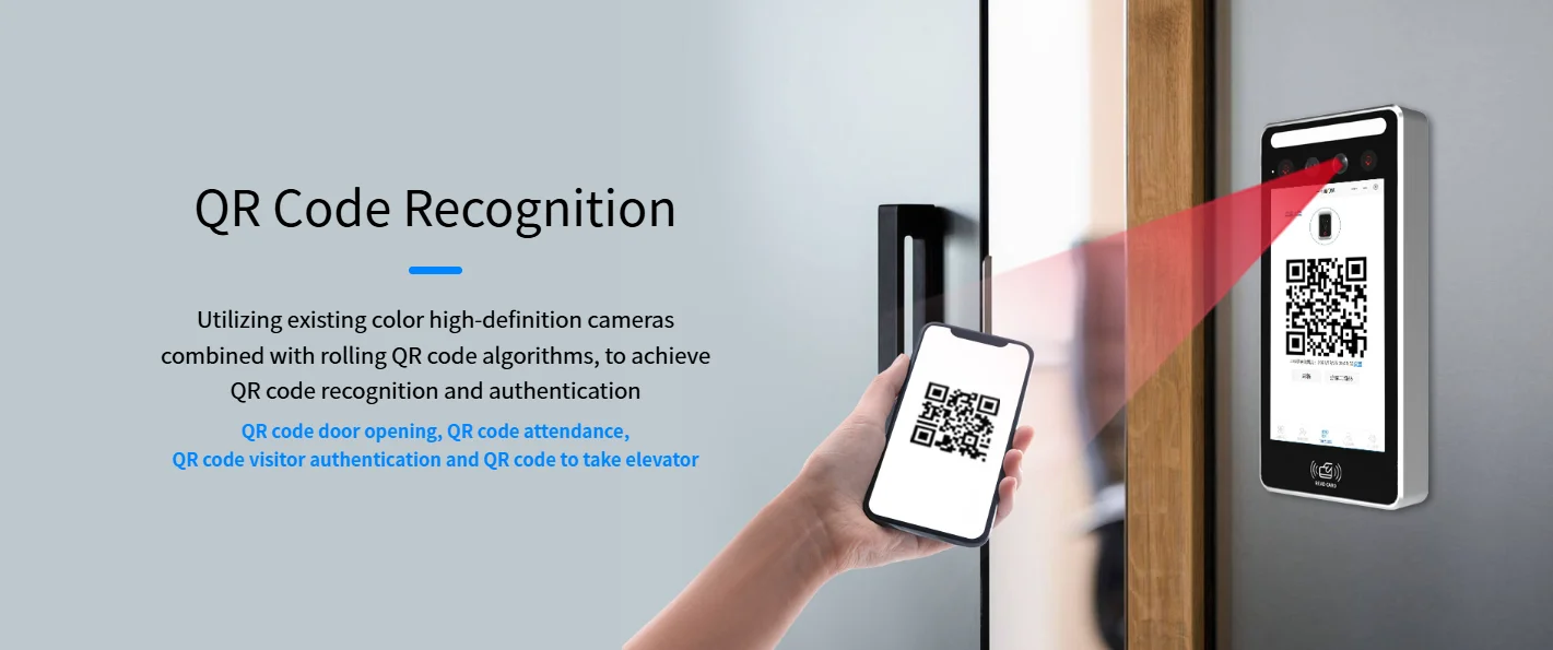 Biometric 3D Facial Recognition Access Control System Time and ...