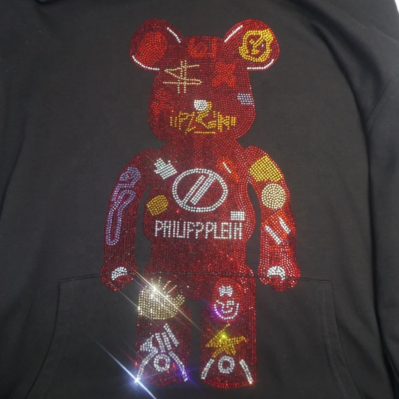 Christmas hot fix factory wholesale black girl diva letter iron on heat transfer for clothing