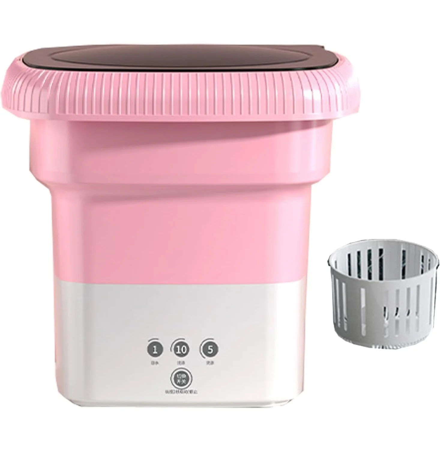 8L Foldable Mini Washing Machine Electric Tub Laundry Washer Portable Mini Folding Washi