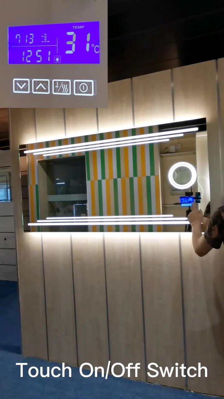 Stanhom Bathroom Wall Mount Lighted Led Magnifying Mirror Buy