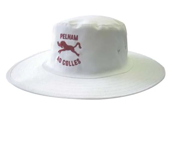 Mens Custom OEM White 100% Cotton Twill with Embroidered Club logo