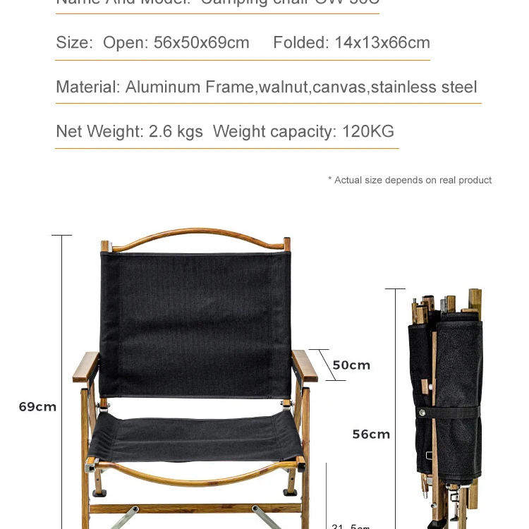 Onwaysports New Compact Motorcycle Chair Camping Folding Aluminium Tube
