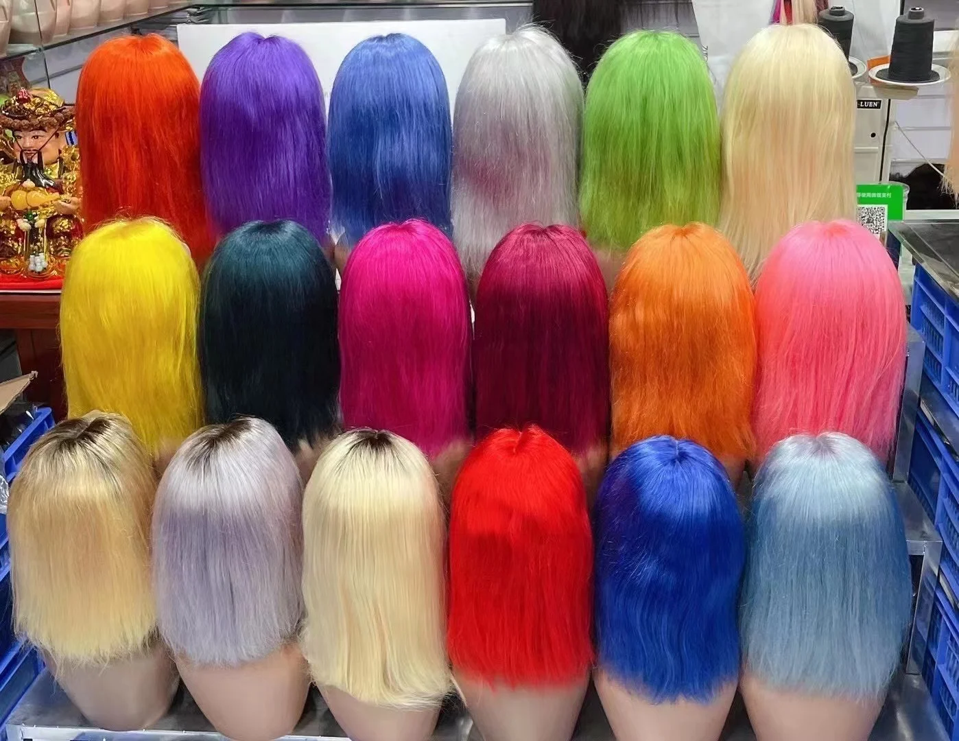 Factory Cheap Short Stretch Human Natural Hair Wigs 13x4Lace Front Color Bob Wig for Black Women Perruques Naturelles Courtes
