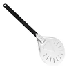 Silver 8inch round pizza peel + 40cm Aluminum alloy handle
