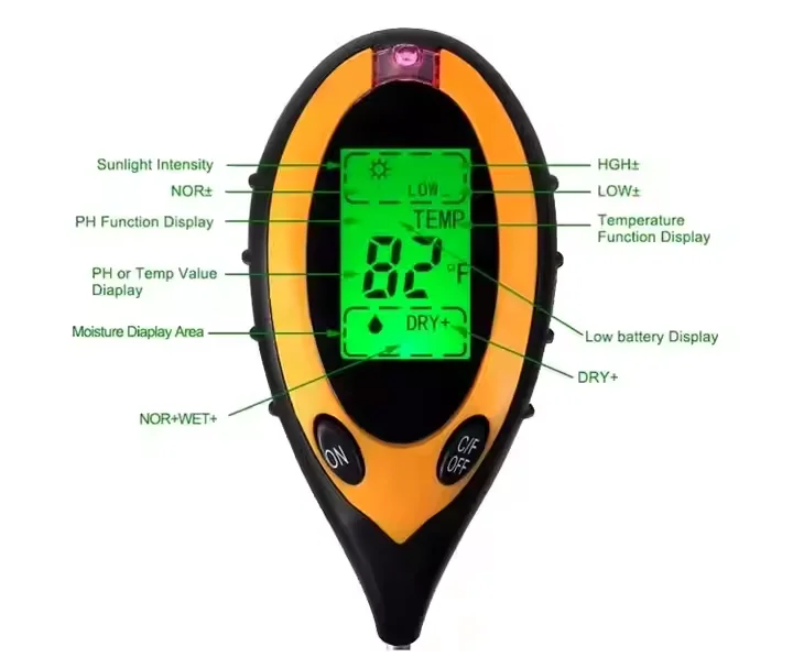 Garden Greenhouse PH Soil Sensor for Agricualtual Smart Irrigation  System
