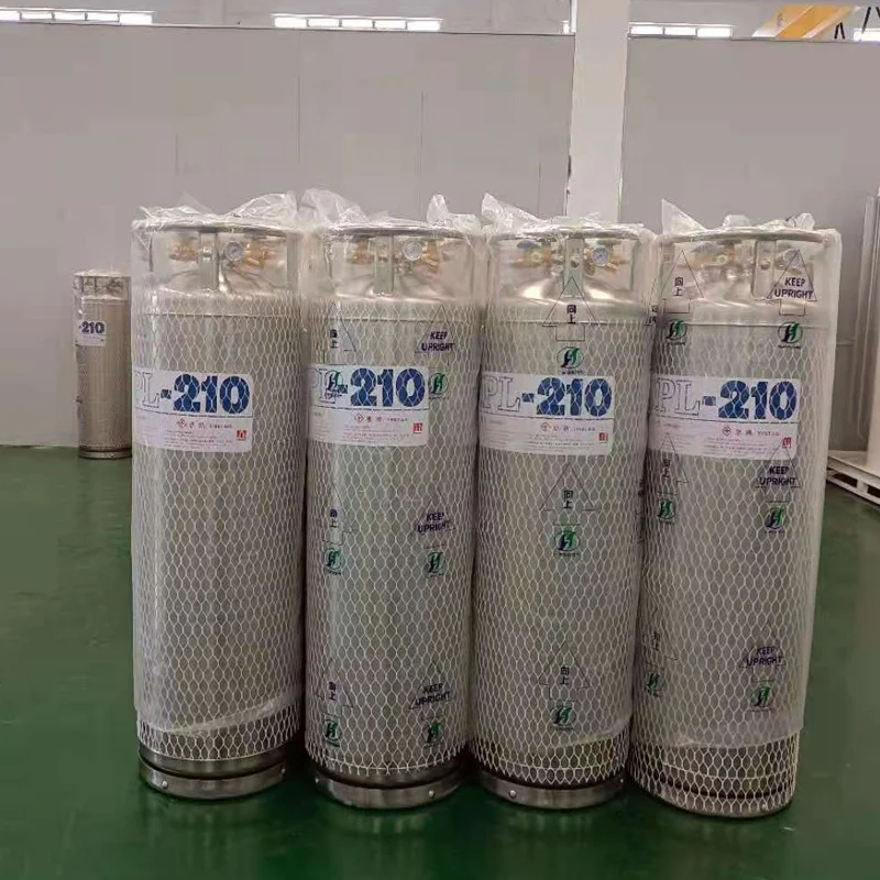 195L криогенный сжиженный газовый баллон азотный ДеВар жидкий