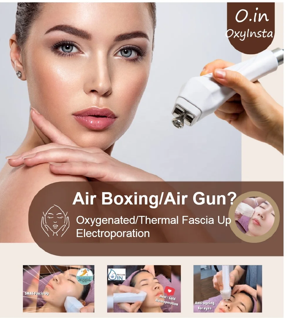 2024 Non Invasive Cryo Mesotherapy+air Gun/air Boxing Oxygenated