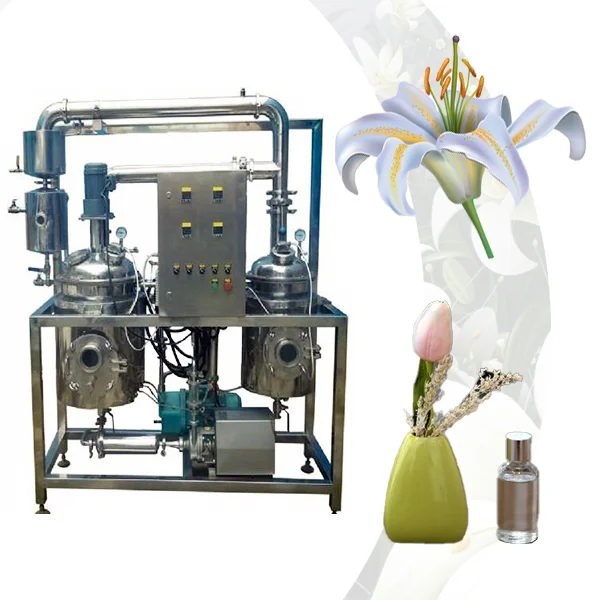 High Quality Distillation Machine Home Use 100L Equipment Essential Oil Steam Distillation Plants