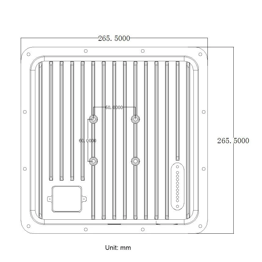 Ip67 Long Range Uhf Rfid Reader Antenna Integrated Uhf Rfid Panel ...