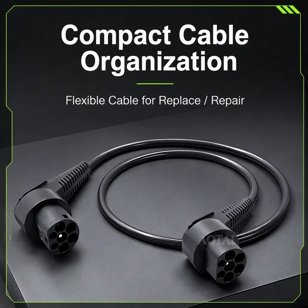 AOTAI Type 2 to GB/T EV Charging Extension Cable Charger for China EVs
