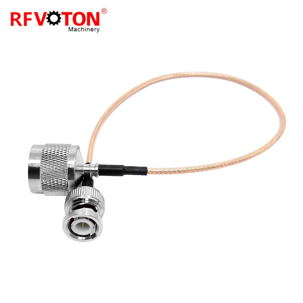 n-Stecker männlich auf BNC-Stecker männlich, Kabel