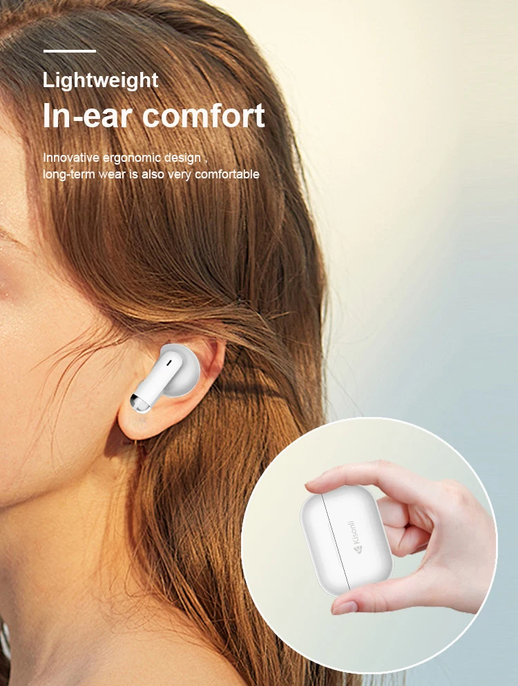 Kisonli F3 Cute Wireless Blue Tooth Earphone Tws