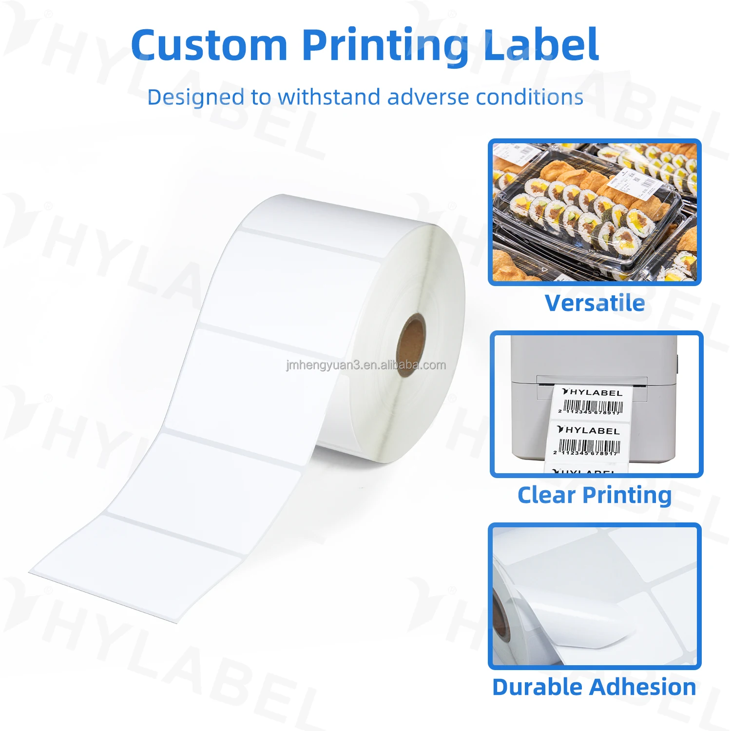 Waterproof Thermal Sticker 4x3 Label Direct Thermal Packaging Label ...