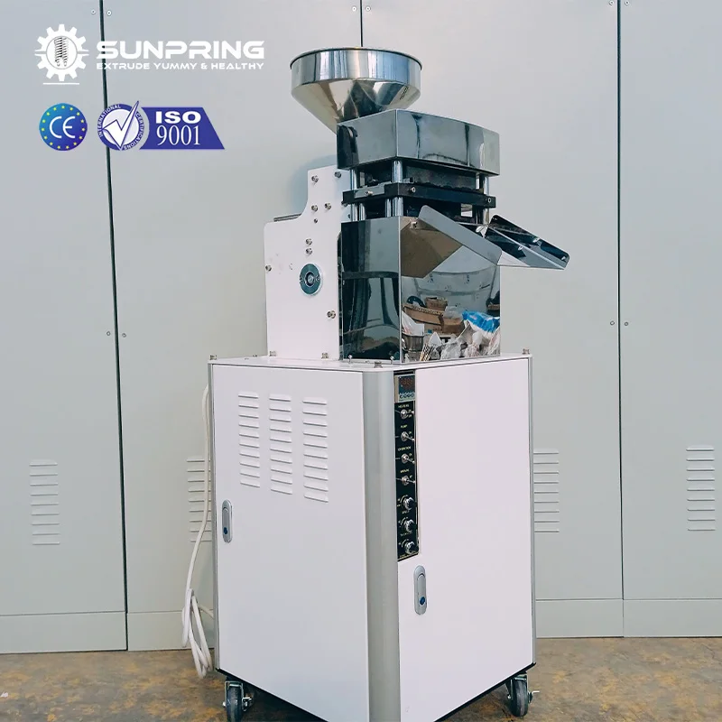 SunPring Rice Chips Cracker Cake Machinery 45mm Round Rice Cake Popping Machine