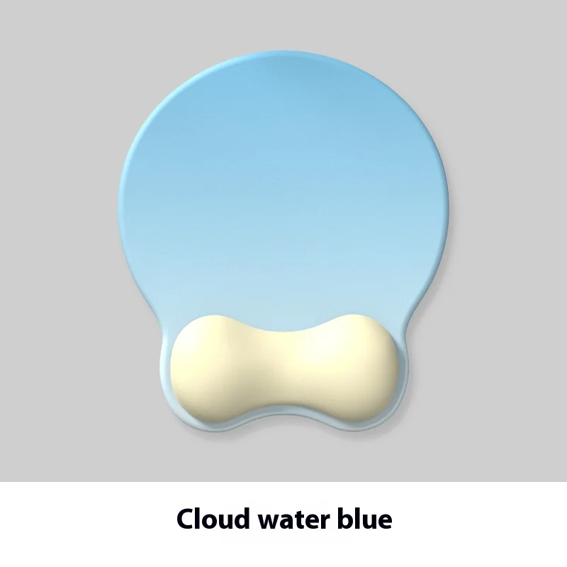 2025 Factory Direct Multi-Color Gradient Silicone Non-Slip 3D Mouse Pad Creative Office Home Computer Wrist Band