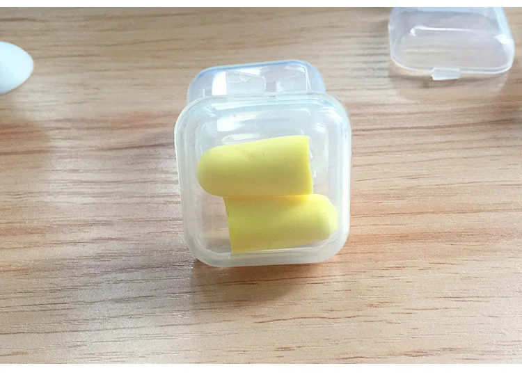 High permeability plastic small square box water diamond earplug box Transparent jewelry new material storage box manufacture