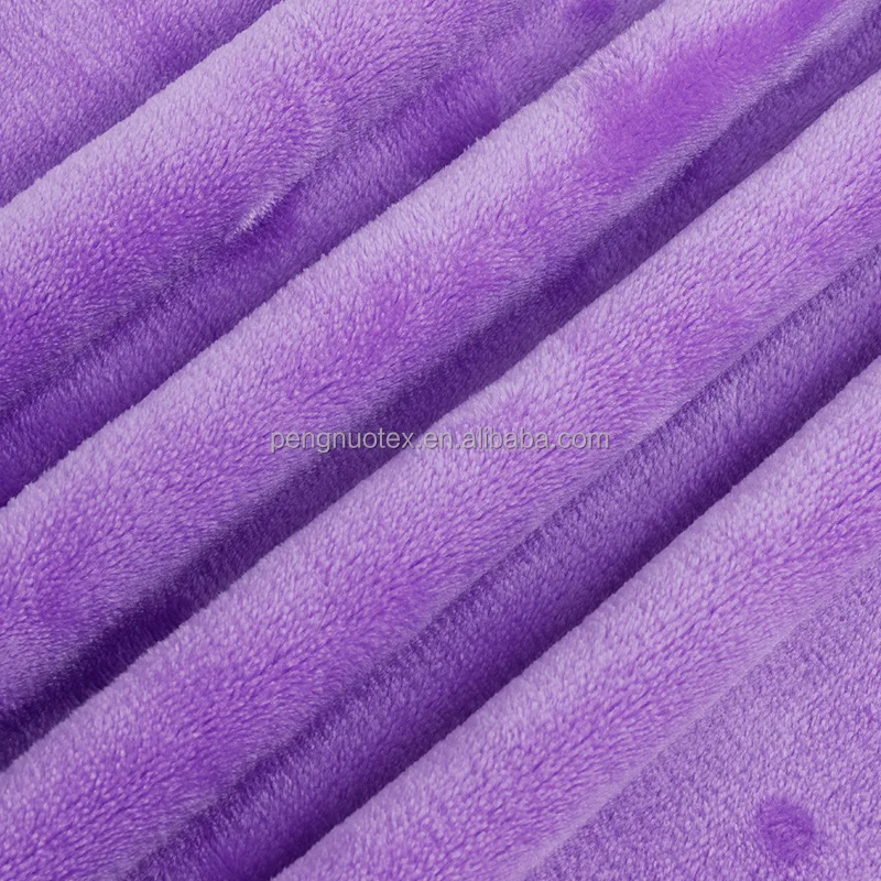 100 Polyester Coral Fleece Fabric Island Coral Velvet Fleece Flannel