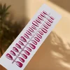 Cs102#Framboise, amande courte (paquet de 30 pièces)
