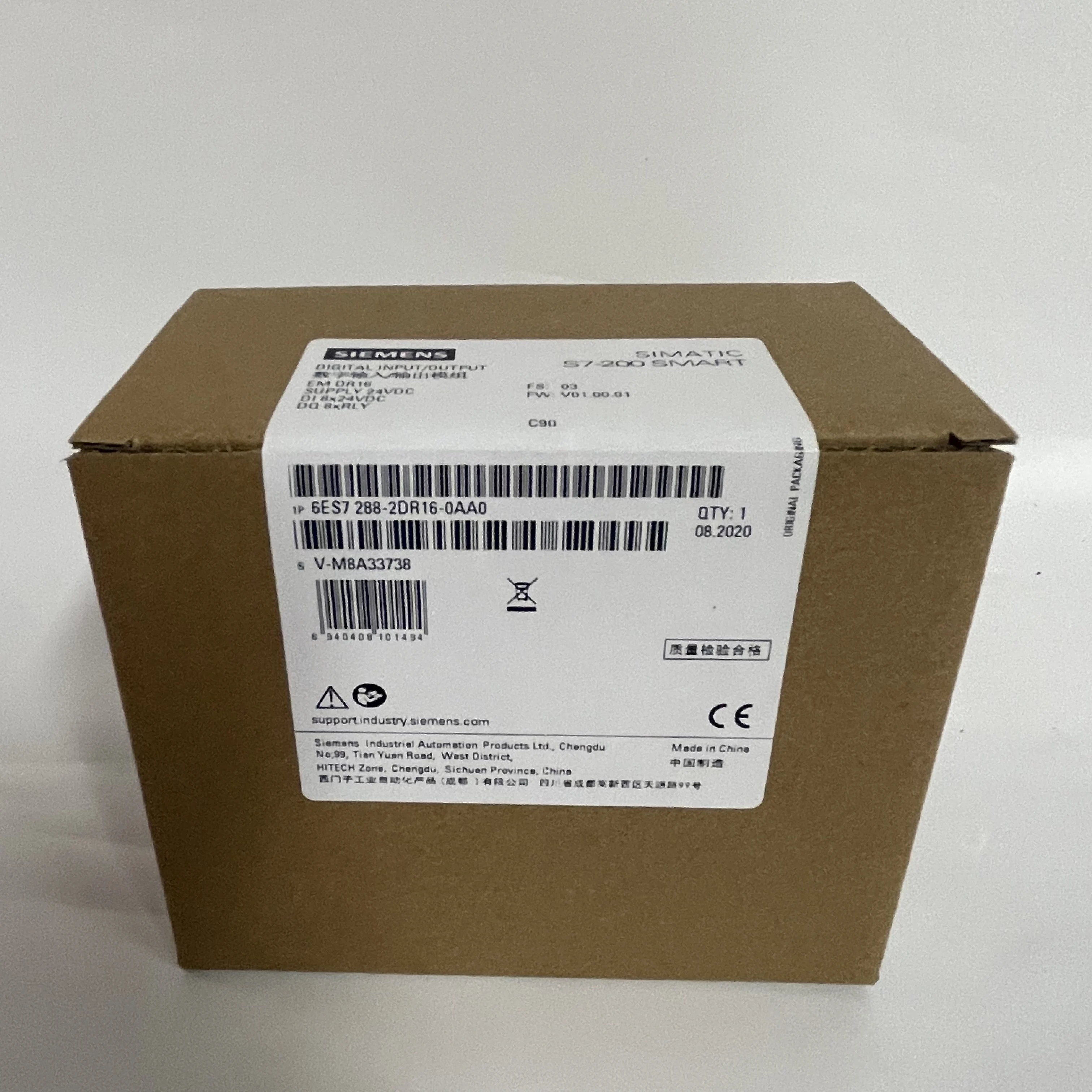 SIEMENS Digital I/O Module S7-200 SMART 6ES7288-2DR16-0AA0