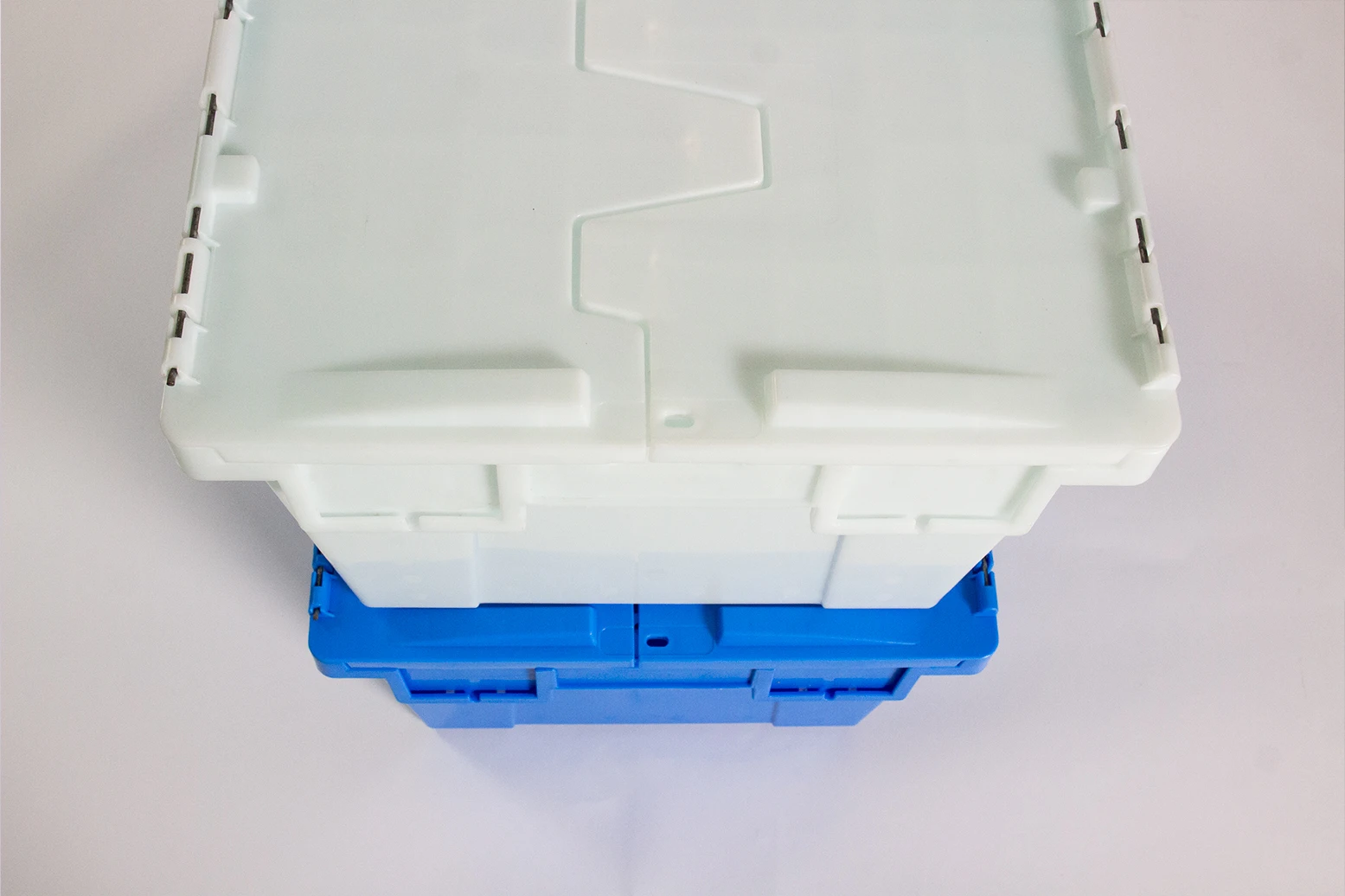 Plastic Solid Box Rfl 600*400*450mm Heavy Duty Plastic Solid Box Recyclable Nestable ...