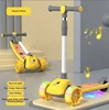 con sedile - modello con sedile giallo vivace, dotato di musica e luci