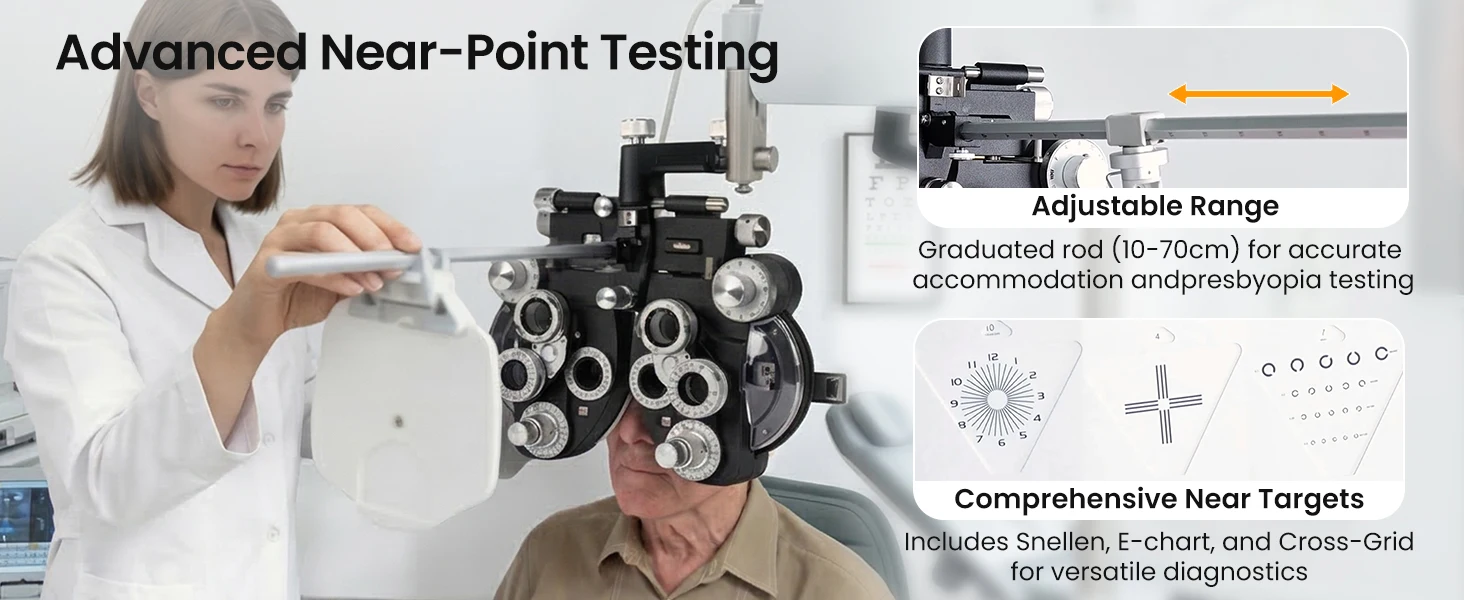 VT-10C China Ophthalmic Optometry Optical Phoropter Manual