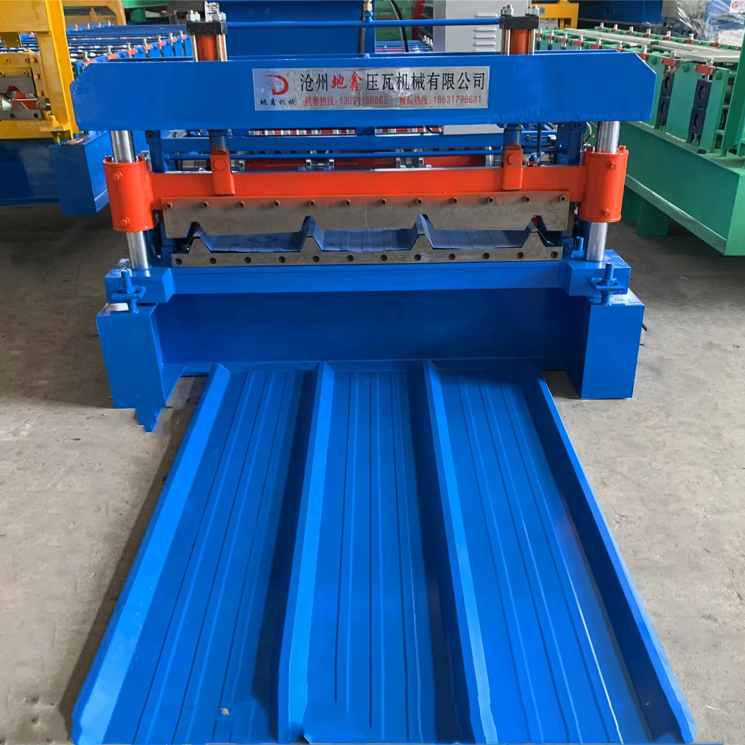 Tile Roll Forming Corrugated Iron Ibr Roof Sheet Making Machine