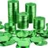 Green coins green