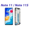 For Redmi Note 11 4G LCD Display with Frame