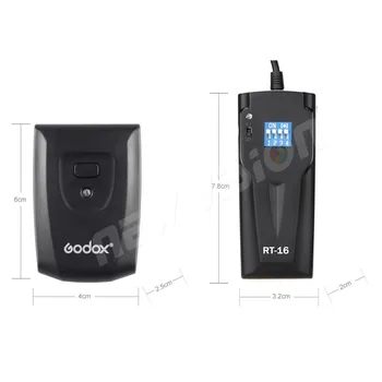 Godox 16 Channels Wireless/radio Studio Flash Trigger with Receiver Set Rt-16 for Canon Nikon Pentax Slr Camera K-150A K-180A detail image
