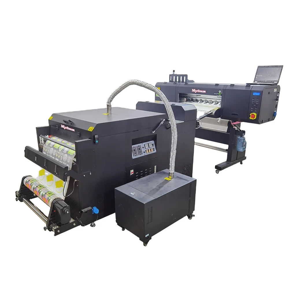 Mycolor 4 Head I3200 DTF Printer Fluorescent Ink Dtf Printing Machine for Any Fabric Inkjet Printers