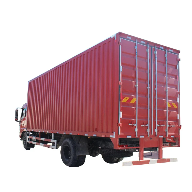 dongfeng van truck, dong feng lorry truck, 4*2 cargo truck