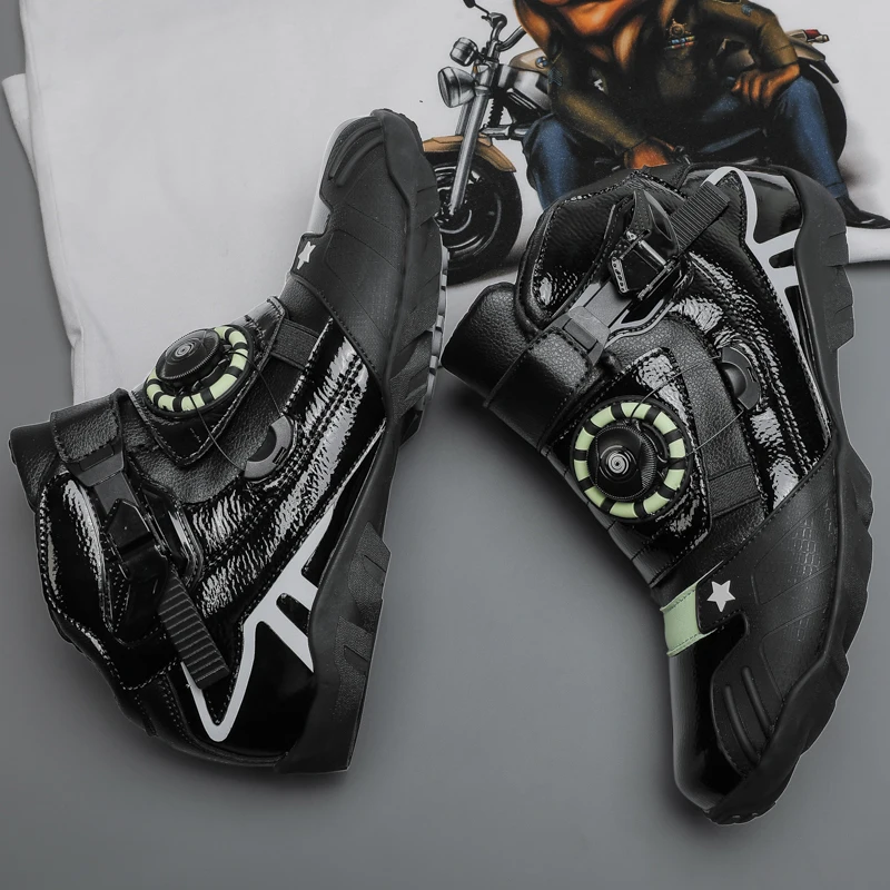 lightweight biker boots