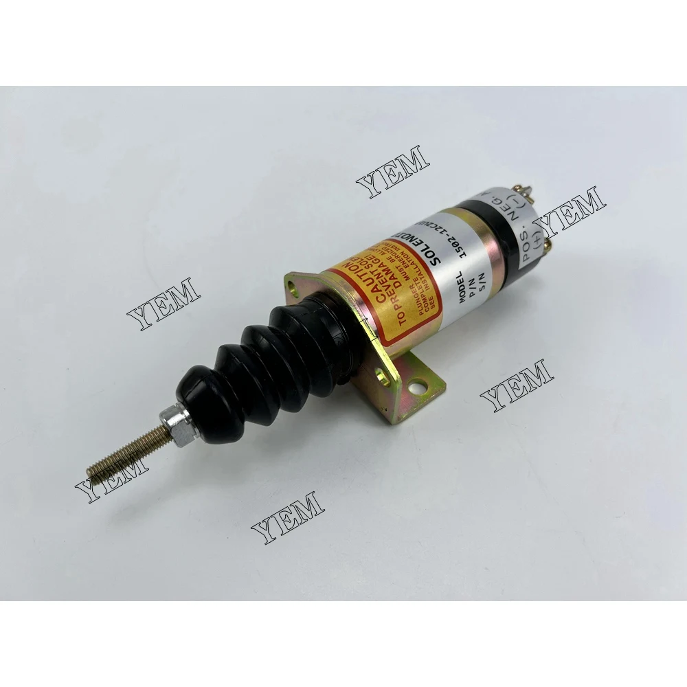 For Kubota Solenoid Valve 1502-12C2UIB2 Replacement Engine Parts 3