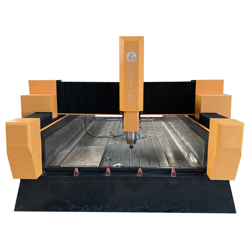 Customized 1325 Stone Cnc Router 3d Cnc Stone Carving Machine Cnc Lathe for Marble Granite Polishing Profiling