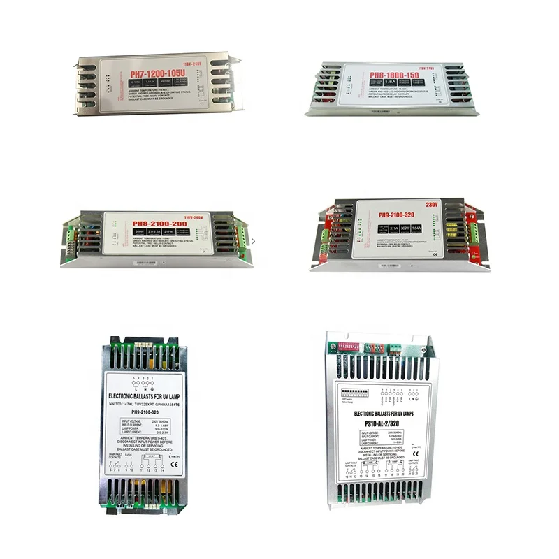 Диспенсер для воды из нержавеющей стали UVC бактерицидная лампа 12 В/24 В мгновенный Запуск трансформатора PL15-425-18D12 электронного балласта