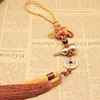 Genuine Copper Five Emperors Gourd with Yellow-Brown Tassels