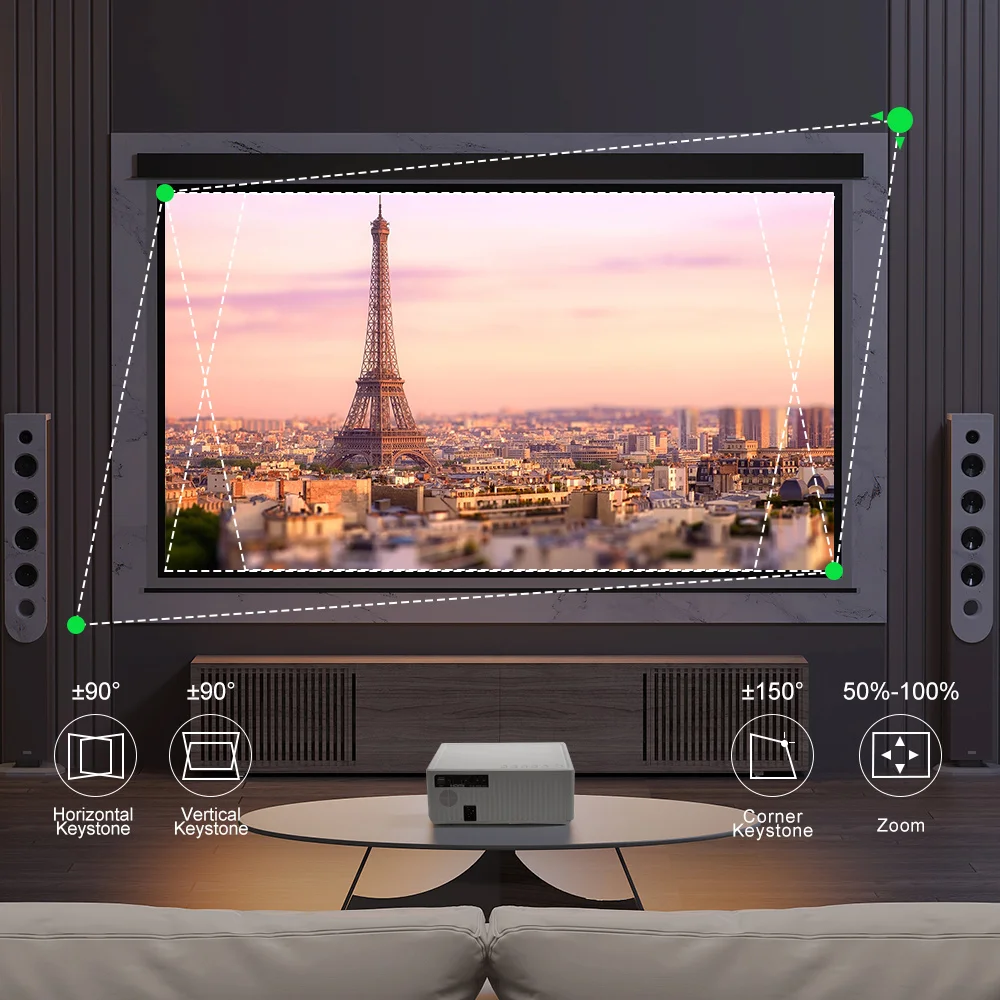 Everycom E700 Pro Projector 4k 14000 Lumens 1+16g Smart Led Laser ...