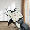 Double-handle cover (thickened one-piece scarf) plush dog pillow
