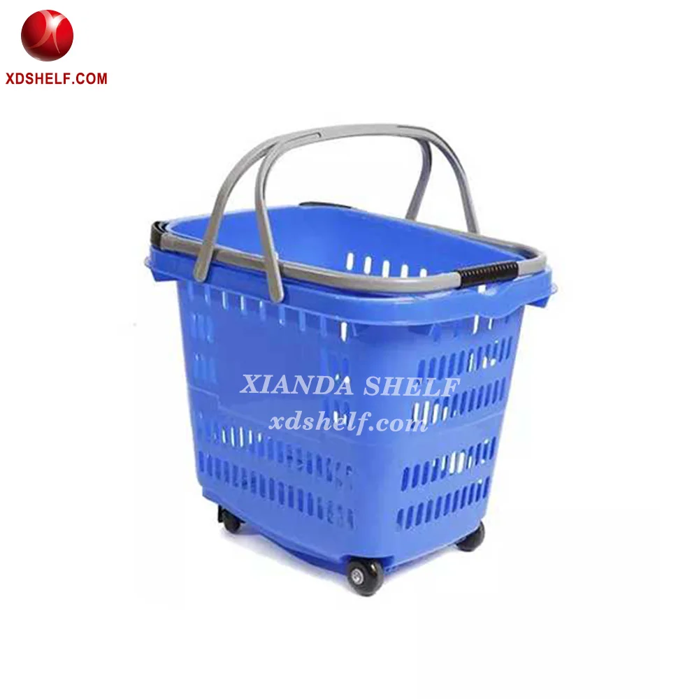 wheel basket trolley